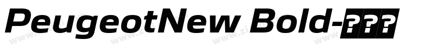 PeugeotNew Bold字体转换 PeugeotNew Bold字体转换